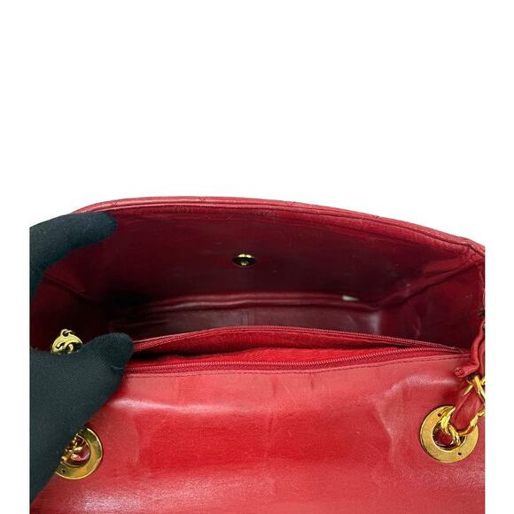 CHANEL Red Big CC Crossbody Bag A-A4770 - Picture 7 of 12